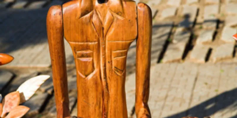 Estatuilla negrito