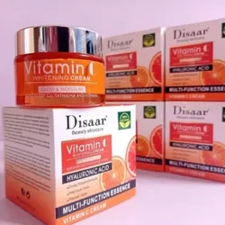 Crema facial de Vitamina C con ácido hialurónico Disaar