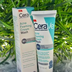 ✨Crema Limpiadora Espumosa Para El Acné Cera Ve ✨