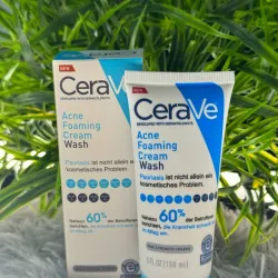 ✨Limpiador Facial CeraVe En Crema Espumosa Para el Acné✨
