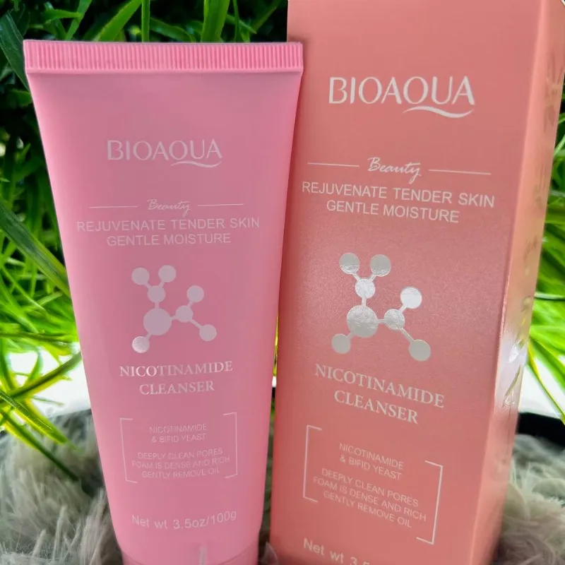 ✨ Limpiador Facial de Nicotinamida – Bioaqua ✨