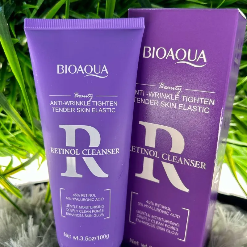 ✨ Limpiador Facial de Retinol – Bioaqua ✨
