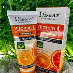 Limpiador facial de vitamina C y Ácido Hyaluronico Disaar