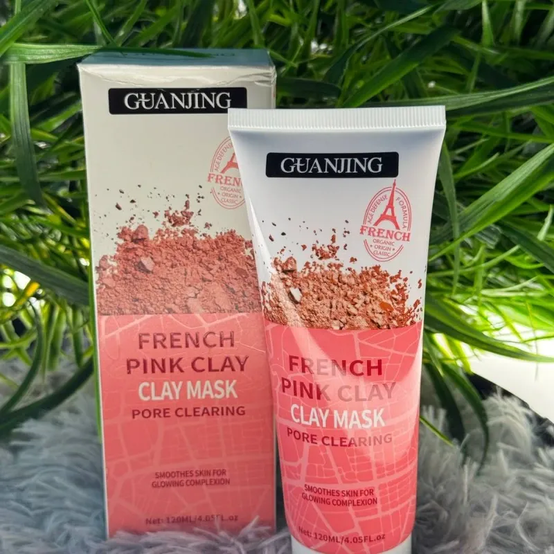 ✨Mascarilla de Arcilla Rosa Francesa GUANJING ✨