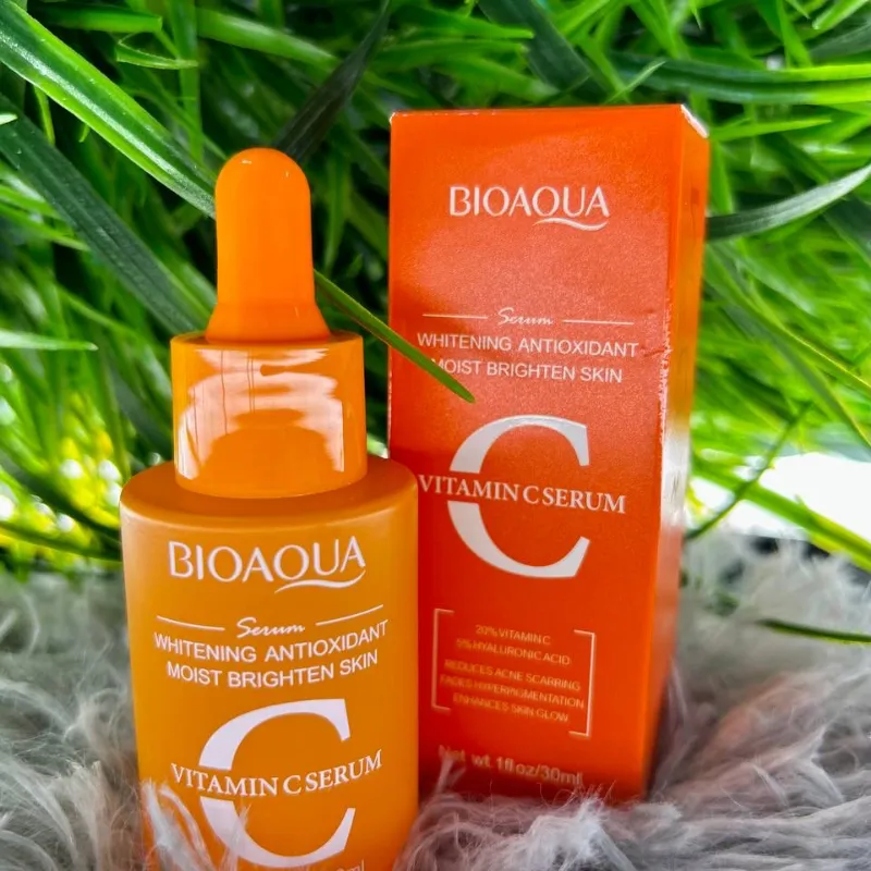 ✨ Sérum de Vitamina C 20% + Ácido Hialurónico Bioaqua✨