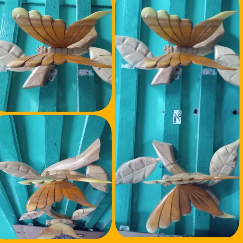 Apliques de Mariposas (pareja)
