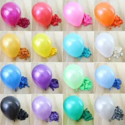 Globos de látex medianos