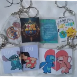 Llaveros Plasticados