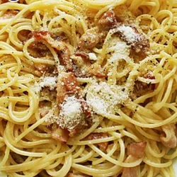 (Espaguetis) carbonara 