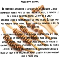 Maderoterapia 