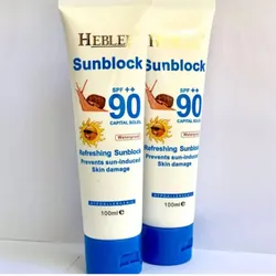 🌟Protector Solar de Baba de Caracol con Base