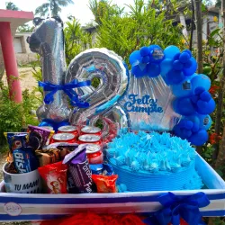 Caja con dulce