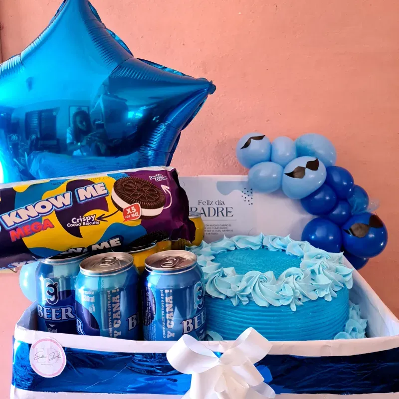 Caja con dulce 