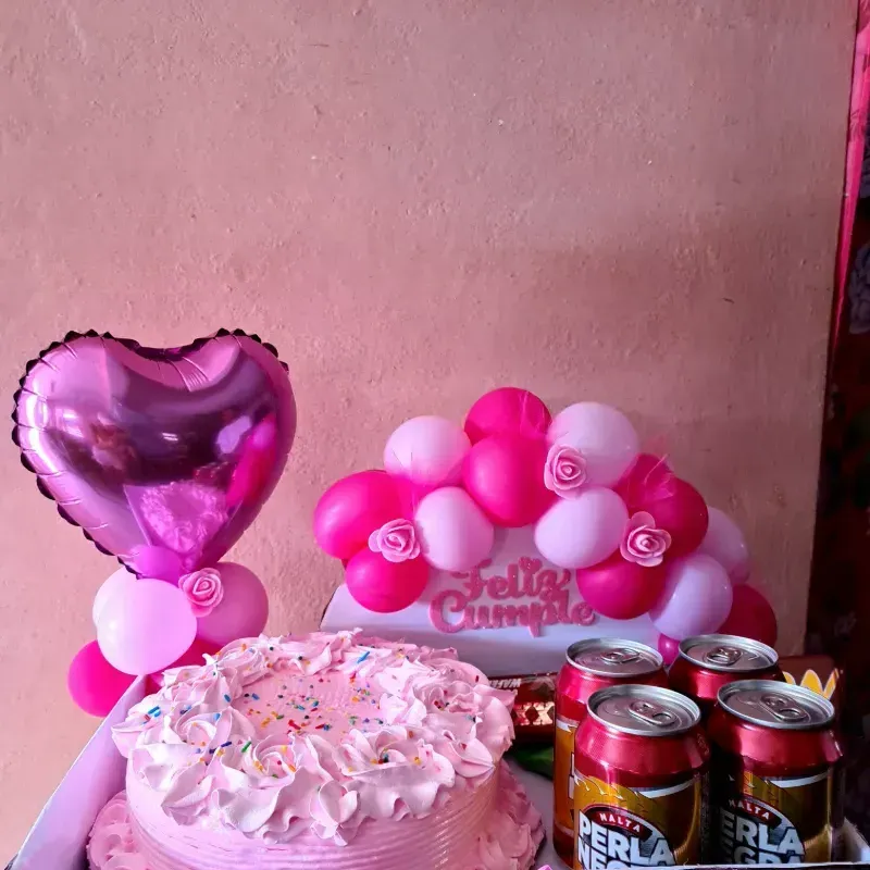 Caja con dulce 