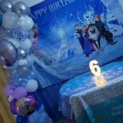 Decoración de frozen 
