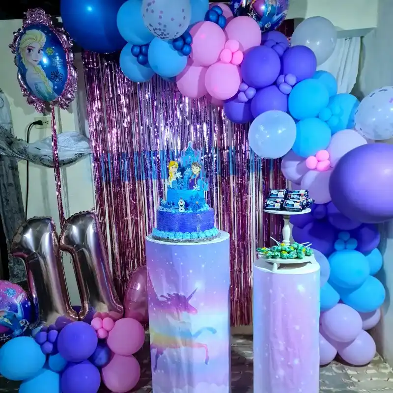 Decoración  de frozen 