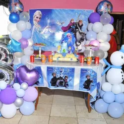 Decoración de frozen 