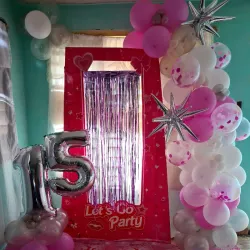 Decoración de quinceañera