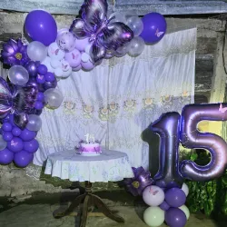 Decoración de quinceañera 