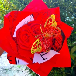 Ramo de rosas eternas 