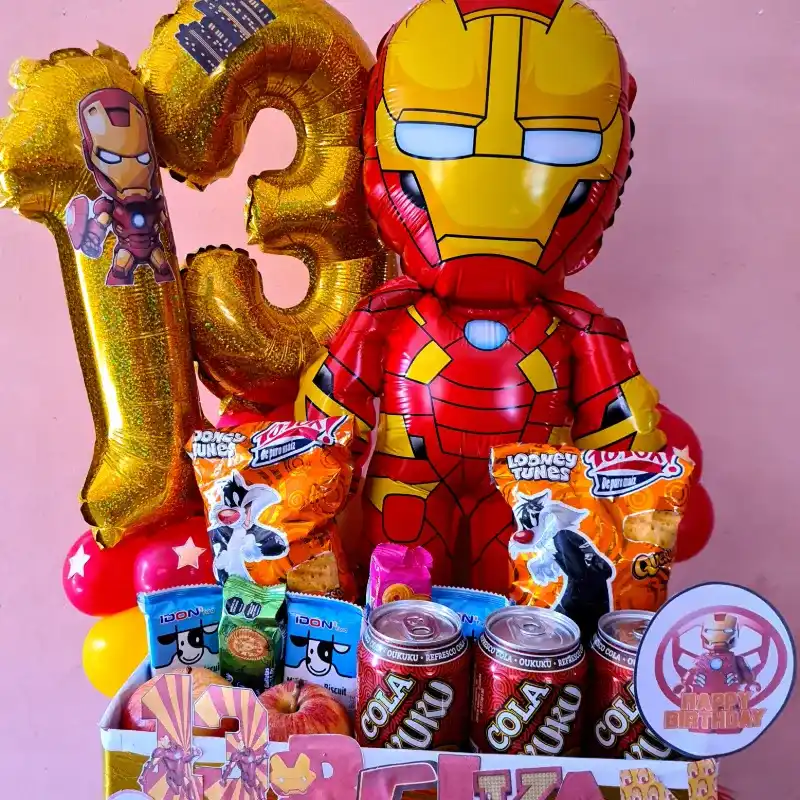 Regalo temático de spiderman 