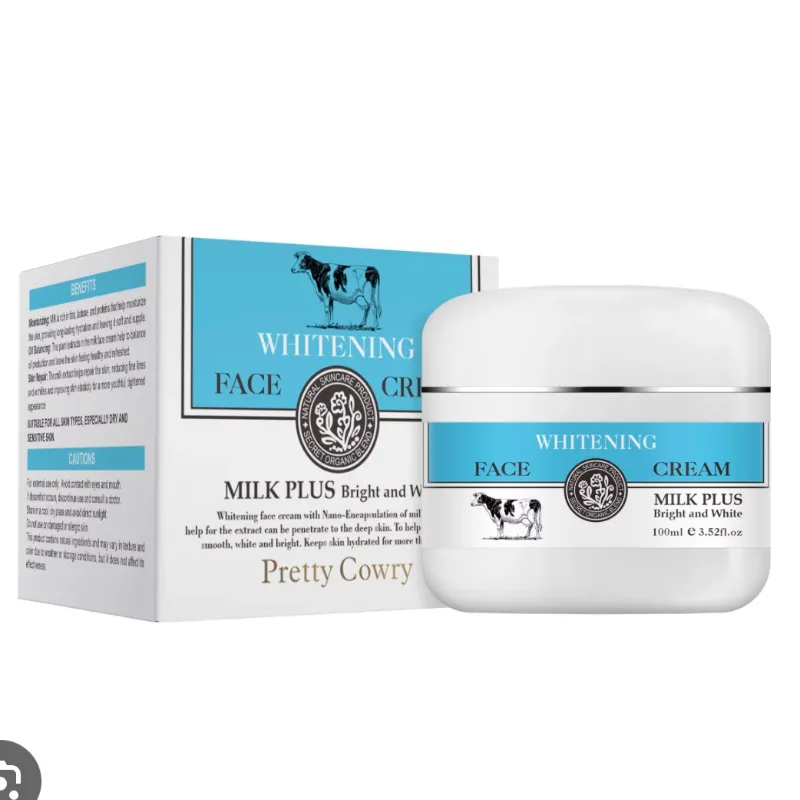 Crema blanqueadora hidratante ✨