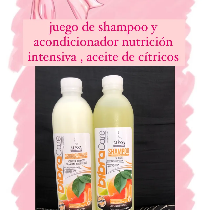 juego de shampoo y acondicionador BibraCare✨