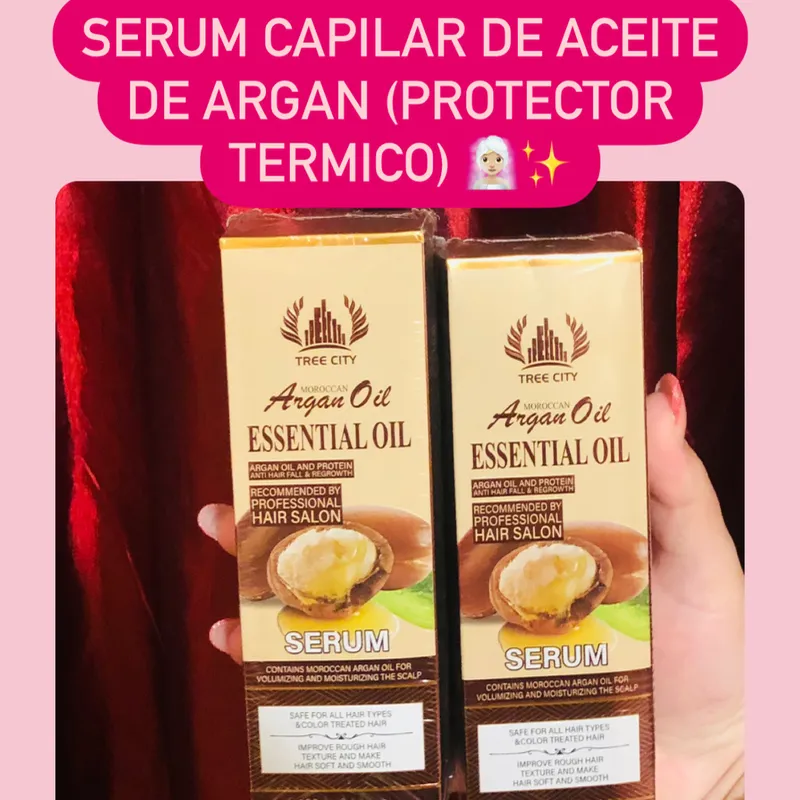 Serum capilar de aceite de argan🧖🏼♀️✨