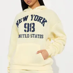 💛Abrigo con gorro y bolsillo💛