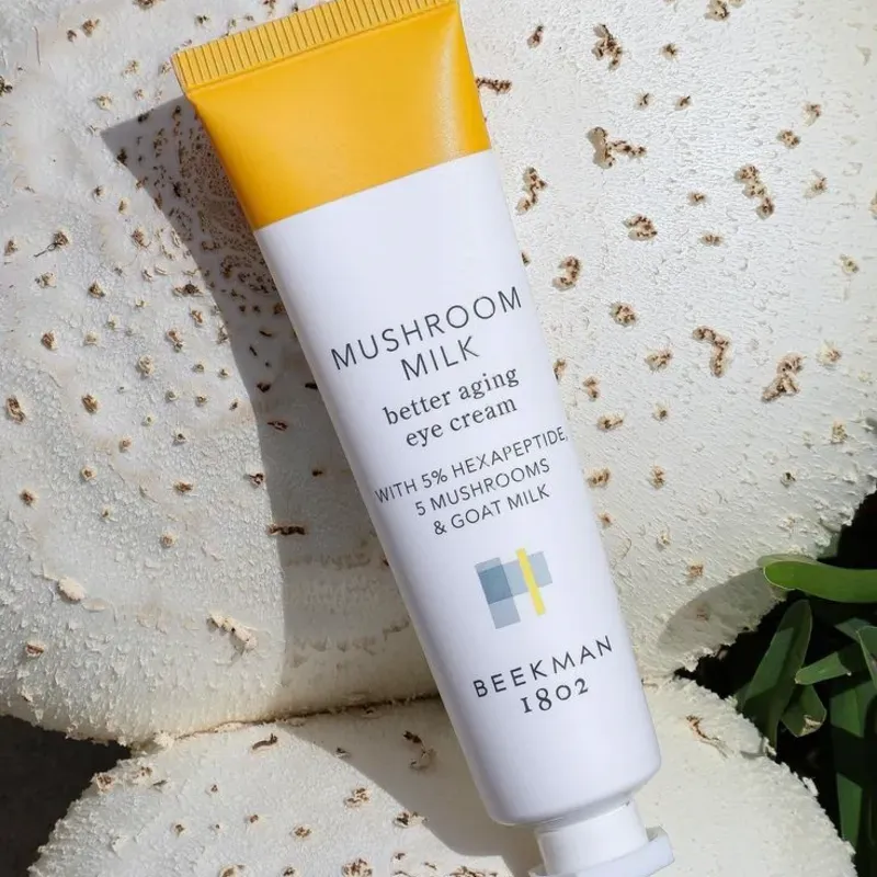 🤍🧡Beekman 1802 Mushroom Milk Better Aging Eye Cream👁️🤍🧡(contorno de ojos 👁️)