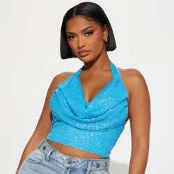 ✨️🩵Blusa lentejuelas🩵✨️