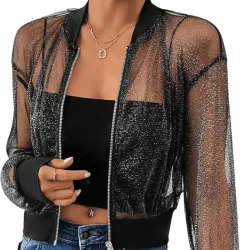 ✨️Blusa transparente de brillo✨️