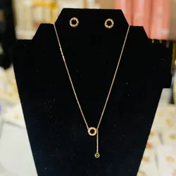 Set de cadena y aretes  ✨