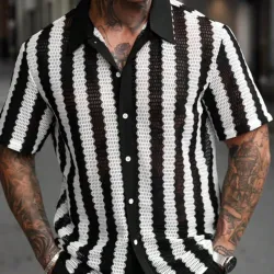 Camisa estilo tejida 