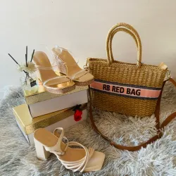 Cartera +  tacones 