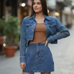 💙Conjunto Chaqueta y Saya💙