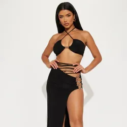 Conjunto de saya negro 🖤