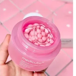 🌸 Crema hidratante en cápsulas de colágeno rosa PDRN 55 g 🌸