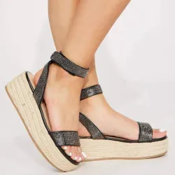 Cuñas tejidas 