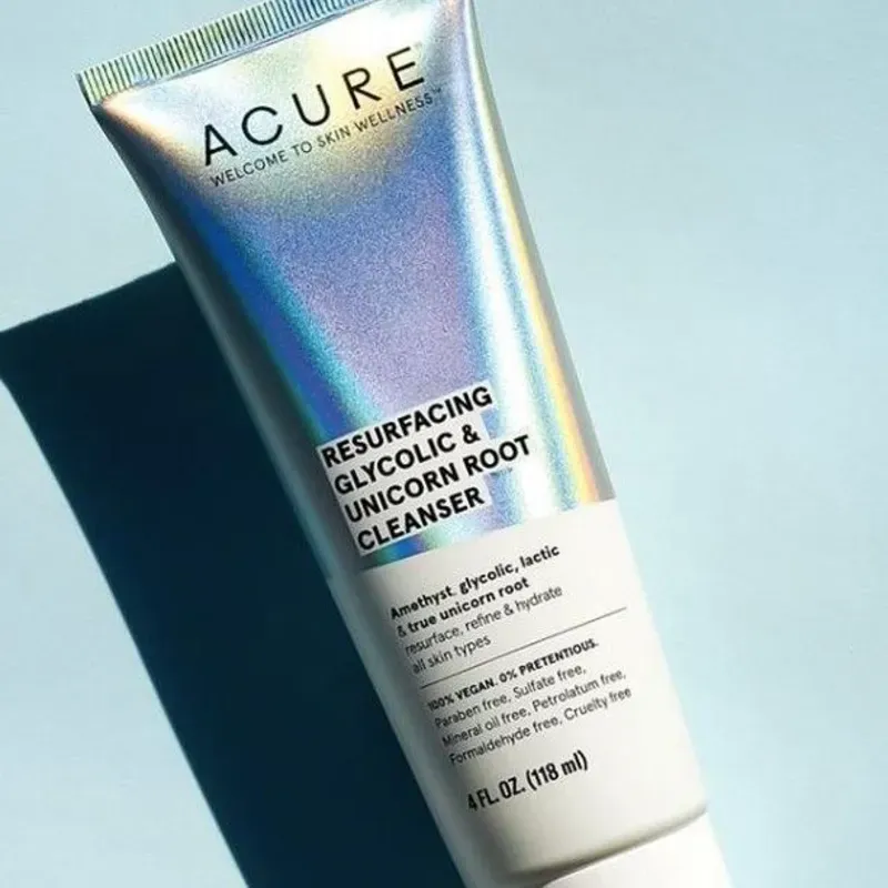 💦 Gel Limpiador y exfoliante en crema espumoso Acure 💦