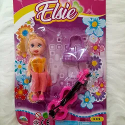 Juguete Barbie con violín 🎻 y bolso 👜