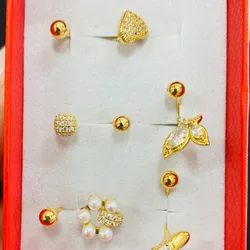 Pircing de ombligo oro golfi 