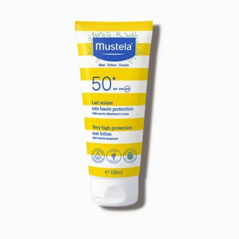 🌞💛Protector Solar Mineral Mustela SPF 50 (Cara y Cuerpo💛🌞