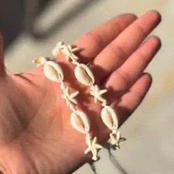 Pulseras de hilo 🐚