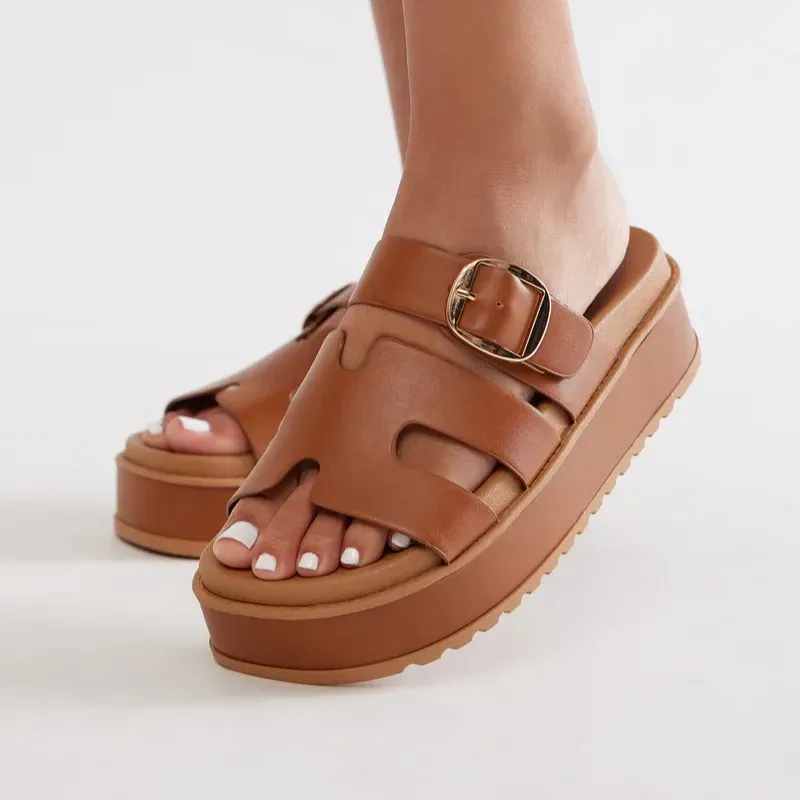 Sandalias Altas estilo Hermes 