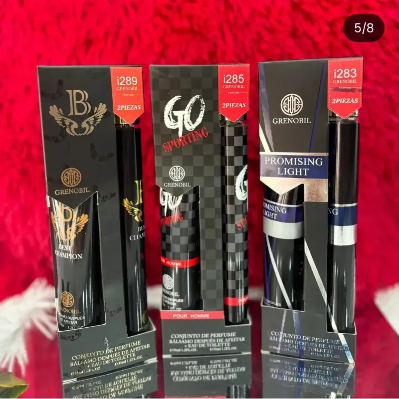 Set perfume / bálsamo después de afeitar 