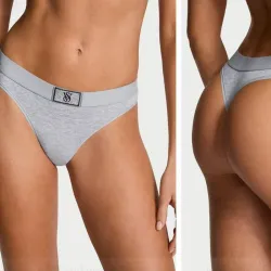 🩶✨️Tanga de algodón gris✨️🩶