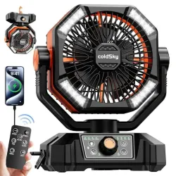 Ventilador recargable 
