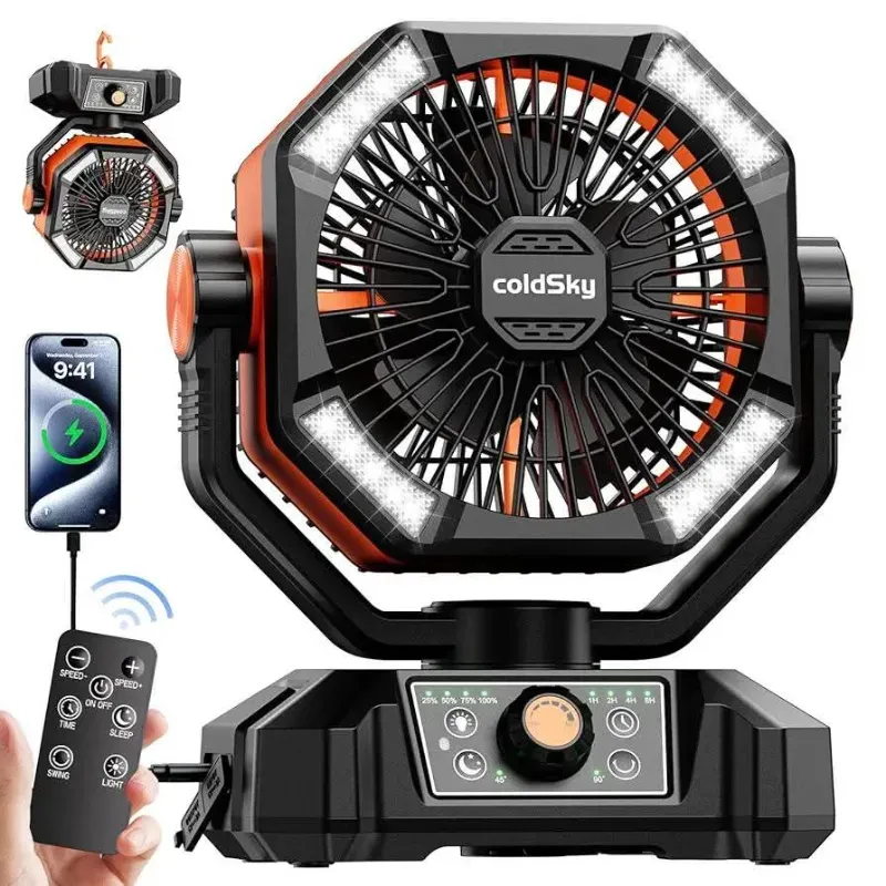 Ventilador recargable 