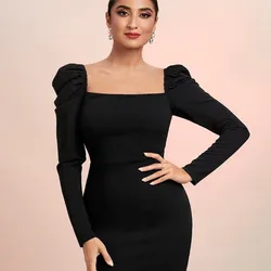 🖤 Vestido de Mangas largas 🖤